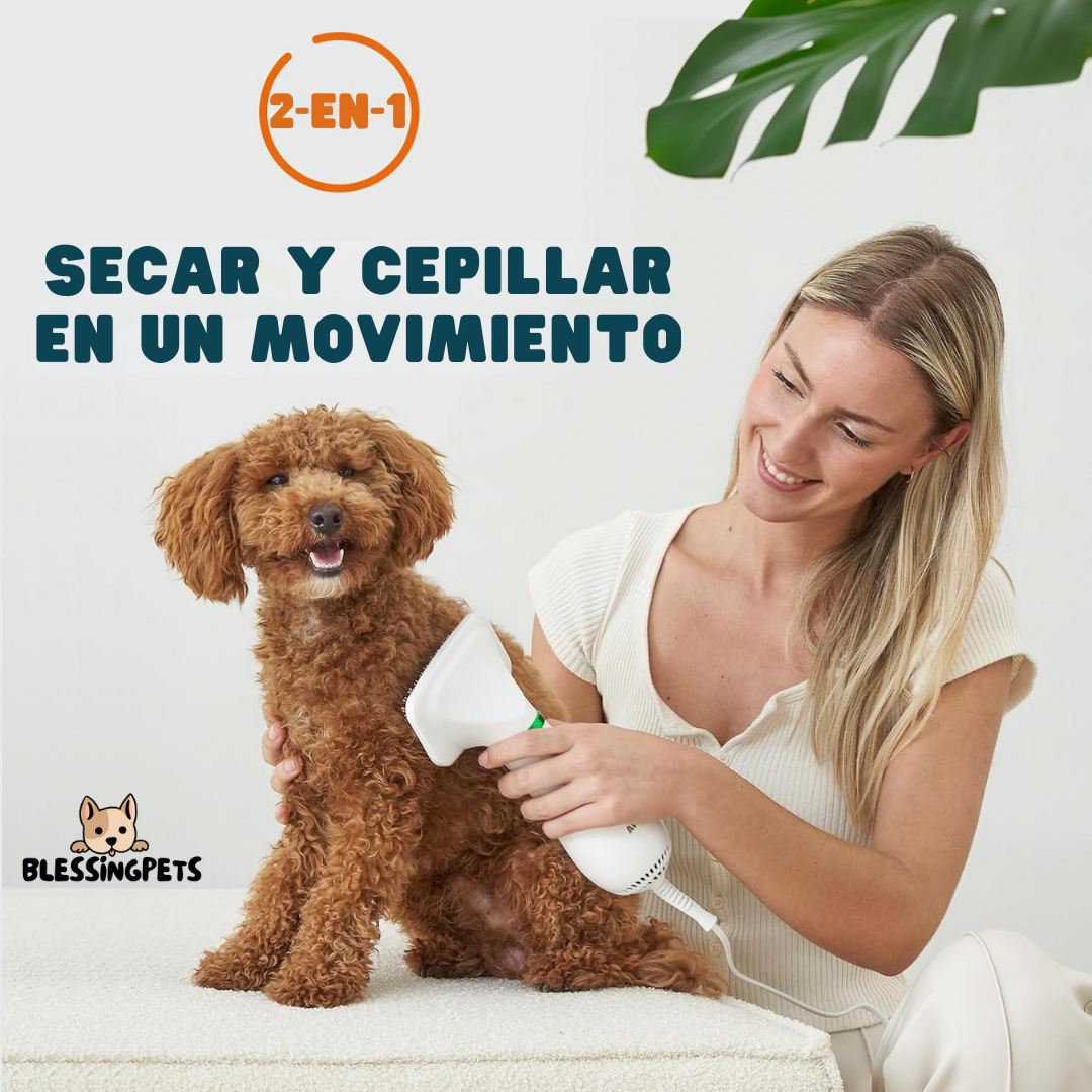 BlessingPets Pro El Secador para Mascotas 2 en 1 que Revoluciona el Cuidado de tu Peludo